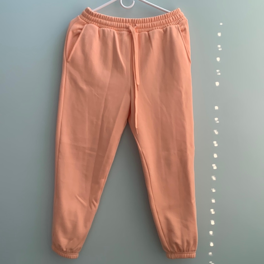 Peach Fabletics Joggers, size Med